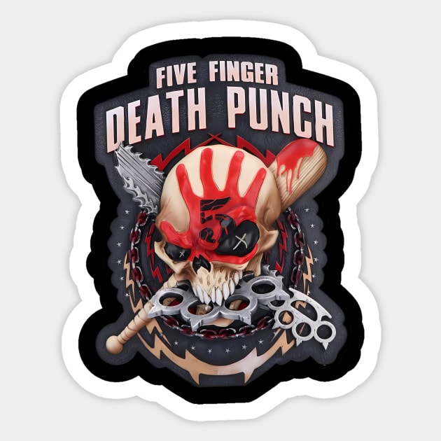Death punch color Sticker by SayutiGangster